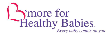 Logo for B'more for Healthy Babies
