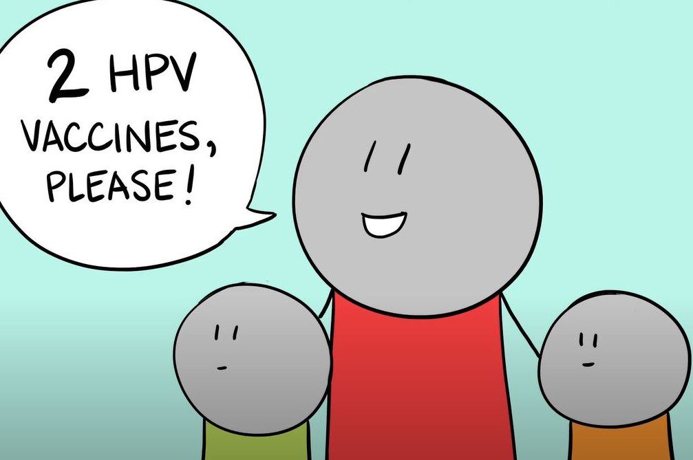 Excerpted image pulled from HPV: Not Too Late video