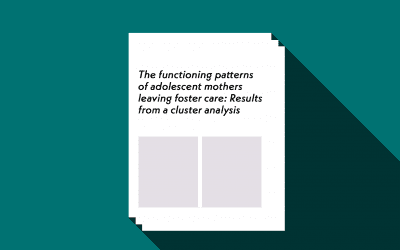 The functioning patterns of adolescent mothers leaving foster care