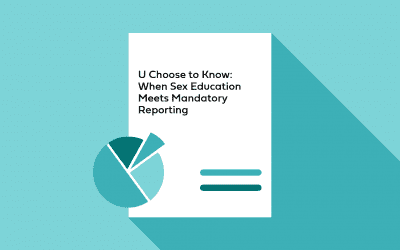 When Sex Education Meets Mandatory Reporting